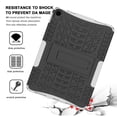 thumbnail image 5 of Dteck Screen Protector Case for iPad 10th Generation 10.9-inch,iPad 11-inch (A16) 2025 Shockproof Rugged Rubber Case 2-Layer Protection Armor Kickstand Cover,White, 5 of 5