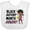 AA-White, variant on Inktastic Black History Month Rocks- Girl with Guitar Boys or Girls Baby Bib