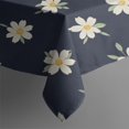 thumbnail image 4 of Pioneer Flower Floral Print Pattern Rectangle Tablecloth 60"x120", Waterproof Polyester Table Cloth, Wipeable Spillproof for Dining Camping Indoor Outdoor, 4 of 6