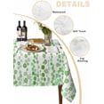thumbnail image 2 of Green Polka Dots Table Cloth, Waterproof Tablecloth for Rectangle Tables, Watercolor Abstract Art Reusable Washable Fabric Table Cover for Restaurant Kitchen Dining Tables 60"x102", 2 of 9