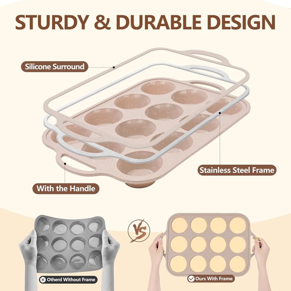 8-Piece Baking Pans Set Nonstick