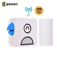 thumbnail image 4 of Poooli Pocket Thermal Printer 58mm Wireless BT Printer 300dpi with 1 Roll Thermal Paper for Printing Labels Lists Photos Making Journals Hand Account Planner Compatible with Android iOS, 4 of 7