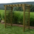 thumbnail image 3 of Western Red Cedar Lexington Arbor, 3 of 6