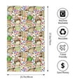 thumbnail image 2 of KLL Owl Back To School Ultra Absorbent & Soft Hand Towels for Bath, Hand, Face, Gym and Spa-27.5x16in, 2 of 7