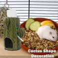 thumbnail image 3 of Ceramic No-Drip Hamster Water Bottle with Adjustable Stand, 2-in-1 Small Animal Cage Accessories for Mice Rabbits Guinea Pigs, 3 of 4