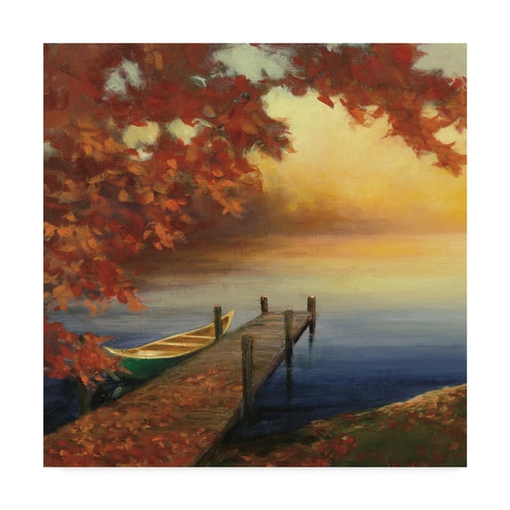 Trademark Fine Art 'Autumn Glow III' Canvas Art by Julia Purinton