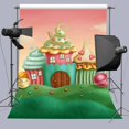 thumbnail image 2 of ABPHQTO 150x220cm Fresh Dream Castle Digital Impreso Fotografía Telón de fondo Prop Photo Background, 2 of 2