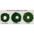 thumbnail image 3 of 5 Foot (60 inch) Multicolor L.E.D. Christmas Wreath with Pre-lit Red Bow, 3 of 6
