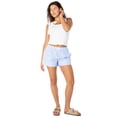 thumbnail image 2 of Celebrity Pink Women's Striped Boxer Shorts, Sizes XS-XXXL, 2 of 6