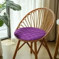 thumbnail image 7 of Outdoor Seat Pads Seat Cushionss 40x40 Round Plushs Cushions Tatami Chair Cushions Fart Cushions Floor Round Stool Dining Table Dining Chair Round Cushions Seat Cushions Winter Purple, 7 of 7