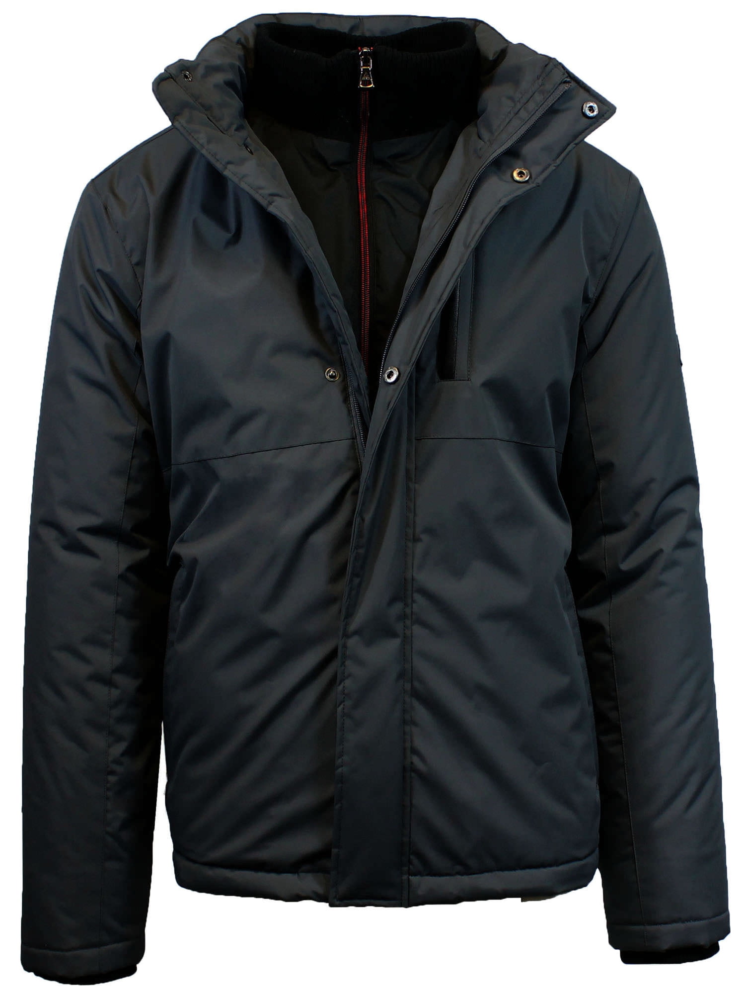 Men's Heavyweight Jacket With Detachable Hood - Walmart.com