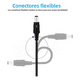 thumbnail image 4 of Cable Cctv Extension Para Cámaras 5 metros Dc 3.5 Mm X 1.35mm Lab.G, Negro, 4 of 5