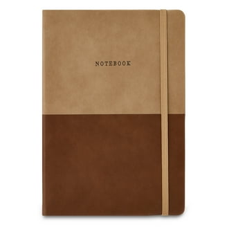 Pen + Gear Leatherette Journal, Neon Pink, 160 Lined Paper