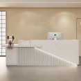 thumbnail image 1 of Modern Office Restaurant Tables Front Desk Lectern Pulpit Checkout Hair Salon Shop Counter Bar Podium Stand Leggio Furniture My Lux Decor Round, 1 of 14