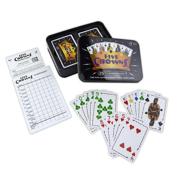 Playmonster Five Crowns 25Th Anniversary Tin