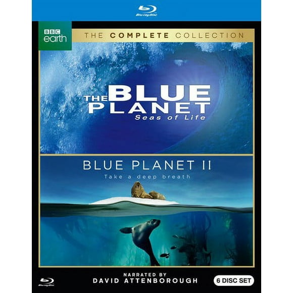 STUDIO DISTRIBUTION SERVI BLUE PLANET-SEAS OF LIFE/BLUE PLANET II COLLECTION (BLU-RAY/2PK/6 DISC) BRE718762