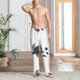 thumbnail image 2 of Balery Family Of Sea Turtles Pantalones de pijama para hombre, pijama ultraligero, pantalón de descanso-XX-Large, 2 of 6