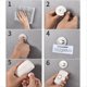 thumbnail image 3 of 3 Uds. Estante para Jabón Montado en Pared Sin Perforaciones para Baño, Soporte para Jabón con Ventosa Magnética de Acero Inoxidable, Gancho para Escurridor para Colgar en la Pared, 3 of 5