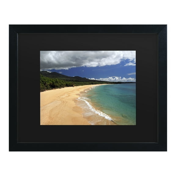 Trademark Fine Art 'Makena Maui' Canvas Art by Pierre Leclerc