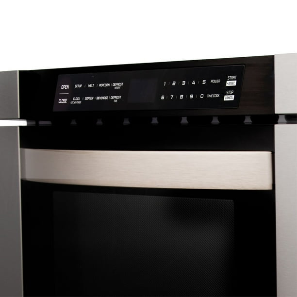 ZLINE 24" 1.2 cu. ft. Microwave Drawer in Stainless Steel