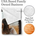 thumbnail image 4 of Ships Next Day, Custom Blanket with Picture and Text - Printed in USA, Personalized Photo Blanket with Text (Fleece 50x60), 4 of 5
