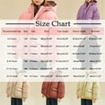 thumbnail image 3 of Cethrio Girls Puffer Jackets, Long Sleeve Casual Thickened Full Zip Winter Coats with Hood Beige Size 7-8 T, 3 of 3