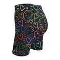 thumbnail image 3 of XWSHYW Shorts for Women,Workout Leggings Yoga Shorts Bike Shorts Compression Pants, Sizes S-2XL, 3 of 4
