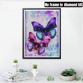thumbnail image 2 of DIY 5D Diamond Painting 30x40cm Color Mariposa Accesorios Completos, Animal Insecto Bordado Pintura Diamante Pintura Kit Completo Punto De Cruz Cristal Rhinestone Decoración Del Hogar, 2 of 5