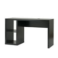 thumbnail image 4 of Better Homes & Gardens Cube Storage Office Desk, Solid Black, 4 of 8