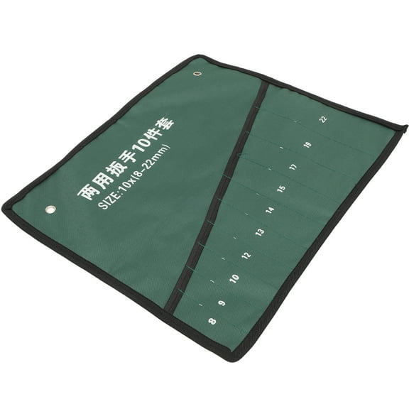 HOKARUA Wrench Roll Up Pouch Wrench Organizer Tool Roll Up Bag Multi-purpose Wrench Roll