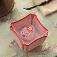 thumbnail image 2 of Mini Bubble Fish Statue Modern Ceramic Tea Pet for Table Living Room - Unique Bubble Maker, 2 of 8