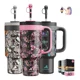 thumbnail image 1 of Powcan Vaso Térmico Skull Con Pajita 2 En 1 40oz, 1 of 8