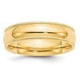 thumbnail image 3 of 14K Yellow Gold 6mm Milgrain Comfort Wedding Band Ring Size 4.5, 3 of 6