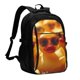thumbnail image 1 of Balery Sunglasses Yellow Duck Mochila con carga USB para hombre y mujer - Mochila impermeable y antirrobo para laptop con puerto USB para viajes, trabajo, 1 of 7