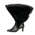 thumbnail image 3 of PEERAGE Brook Women Wide Width Leather Knee High Boots for All Occasions, 3 of 6