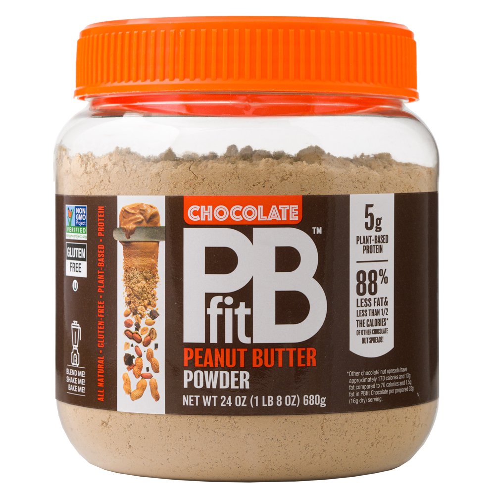 PBfit Chocolate Peanut Butter Powder, 24 oz