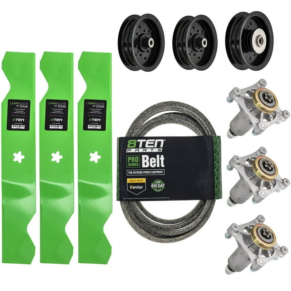 8TEN Blade Spindle Belt Idler Kit for Husqvarna 54 inch PB22H54BF MK1005152