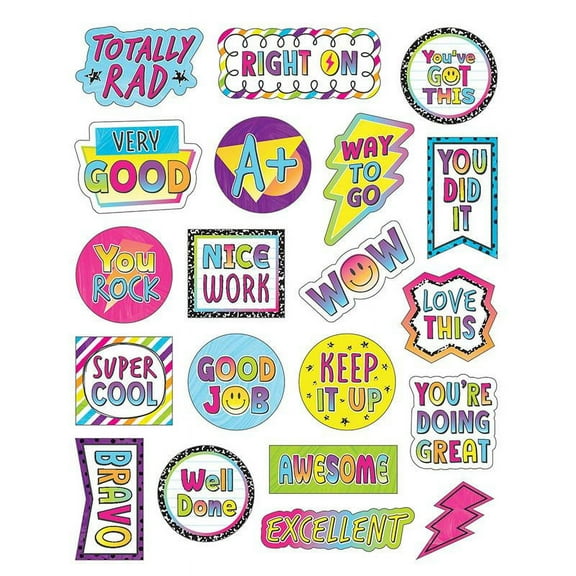 Teacher Created Resources Brights 4Ever Stickers, 120 Per Pack, 12 Packs