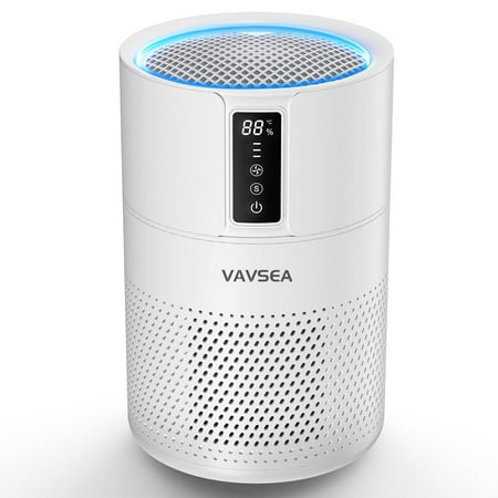 VAVSEA Air Purifier  HEPA Air Filter for Home Large Room up to 600 Sqft  Air Cleaner for Pet Hair  Allergies  99.97% Smokers  Odors  Dust  Pollen  Odor Eliminators for Bedroom