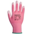 thumbnail image 3 of Portwest A120 Work Gloves PU Palm Dipped Abrasion and Tear Resistant Pink, X-Small, 3 of 3