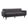 thumbnail image 2 of Pemberly Row Contemporary 3 Piece Sofa Set in Charcoal Finish, 2 of 19