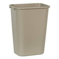thumbnail image 3 of Rubbermaid Commercial Products FG295700BEIG Plastic Resin Deskside Wastebasket, 10 Gallon/41 Quart, Beige, 3 of 4
