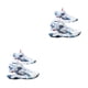 thumbnail image 3 of Minnieouse Hombre Zapatillas De Baloncesto Zapatillas De Deporte Acolchadas Transpirables Entrenamiento Atlético Ligero Al Aire Libre Correr Blanco azul treinta y siete 2piezas, 3 of 4