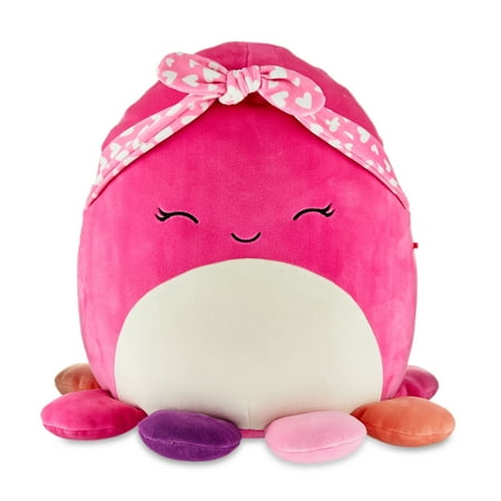 Squishmallows Official Plush 12 inch Hot Pink Octopus - Child's Ultra Soft Stuffed Plush Toy
