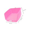 thumbnail image 2 of unbranded 1Ud Caja De Arena Para Mascotas En Rosa Ideal Para Conejos Y Pequenos, 2 of 6