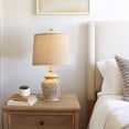 thumbnail image 4 of Oneach Rustic Retro Table Lamp Set of 2 for Bedroom Living Room 18.75" Farmhouse Nightstands Bedside Lamps Resin, 4 of 9