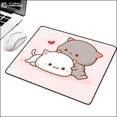 thumbnail image 2 of Alfombrilla de ratón para juegos con teclado Xl Peach Mochi Cat, alfombrilla para Pc, alfombrilla para jugador, alfombrilla para ratón Cs Go, alfombrillas de ratón de Anime Xxl, alfombra para escritor, 2 of 5