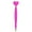 H, variant on Kaireo Cute Heart Shaped Retractable Ballpoint pan, 1ml Multi-Color Plastic Gel Writing pan, 9 Colors Student Stationery Supplies