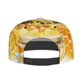 thumbnail image 4 of Haiem Honey Bee Classic Snapback Cap Flat Bill Hat Baseball Cap Adjustable Size Cotton Dad Hat, 4 of 9