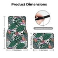 thumbnail image 5 of Pofeuu Tropical Leaves Print Car Foot Mat Set of 4 Pieces - All-Weather Full Set Floor Mats for Cars Trucks SUVs, 5 of 7